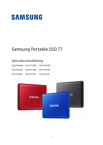 Handleiding Samsung MU-PC1T0H T7 SSD
