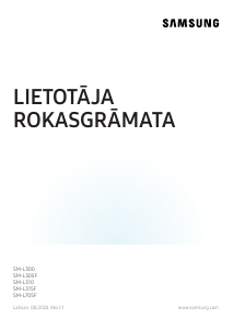 Rokasgrāmata Samsung SM-L310 Galaxy Watch Viedpulkstenis