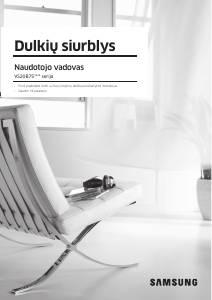 Vadovas Samsung VS20B75AGR1 Dulkių siurblys