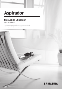 Manual Samsung VS20B75AGR1 Aspirador