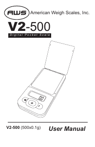 Manual AWS V2-500 Industrial scale