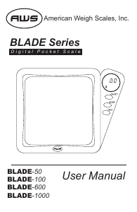 Manual AWS Blade-50 Industrial scale
