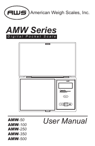 Manual AWS AMW-500 Industrial scale