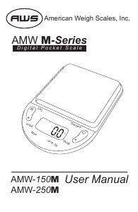 Manual AWS AMW-250M Industrial scale