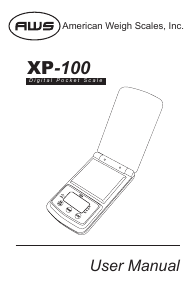 Manual AWS VP-100 Industrial scale