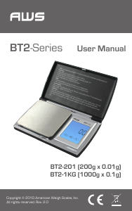 Manual AWS BT2-201 Industrial scale