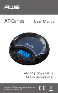 Manual AWS AT-100 Industrial scale