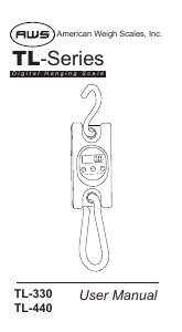 Manual AWS TL-440 Luggage Scale