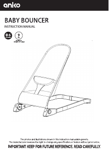 Manual Anko 43-142-774 Bouncer