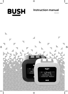 Manual Bush 411010 Alarm Clock Radio