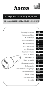 Käyttöohje Hama 00081743 Autolaturi