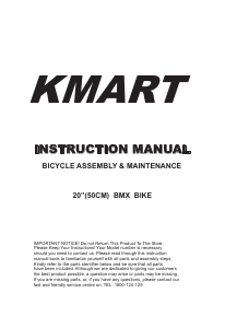 Handleiding Kmart 43023042 Fiets