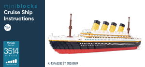 Manual Mini Blocks set 43463282 Vehicles Titanic