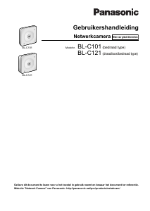 Handleiding Panasonic BL-C121CE IP camera