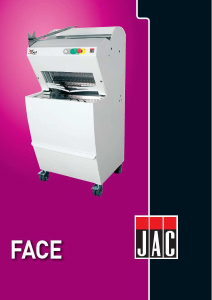 Handleiding JAC Face Broodsnijmachine
