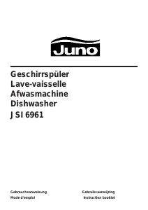 Bedienungsanleitung Juno JSI6961 Geschirrspüler