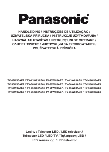 Használati útmutató Panasonic TV-50W83AE8 LED-es televízió