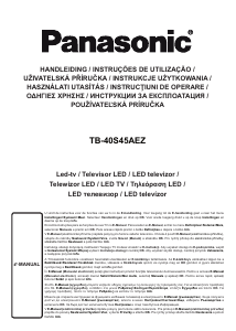 Manual Panasonic TB-40S45AEZ Televisor LED