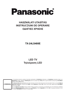 Használati útmutató Panasonic TX-24LS480E LED-es televízió