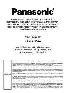 Εγχειρίδιο Panasonic TB-32S45AEZ Τηλεόραση LED
