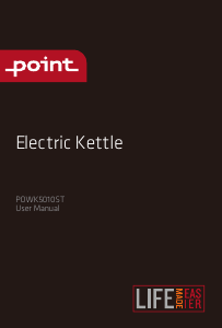 Handleiding Point POWK5010ST Waterkoker