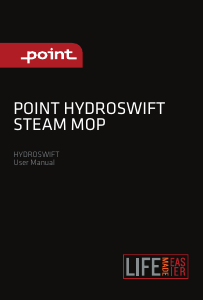 Brugsanvisning Point HYDROSWIFT Damprenser