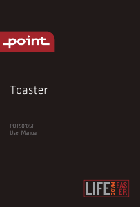 Käyttöohje Point POT5010ST Paahdin