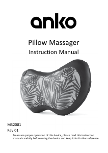Handleiding Anko M32081 Massageapparaat
