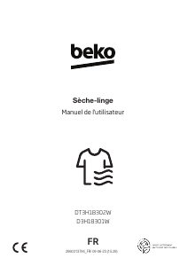 Mode d’emploi BEKO D3H18301W Sèche-linge
