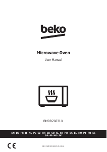 Прирачник BEKO BMOB 20231 X Микробранова печка