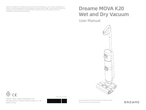Bedienungsanleitung Dreame MOVA K20 Staubsauger