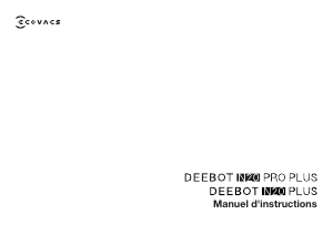 Mode d’emploi ECOVACS Deebot N20 Plus Aspirateur