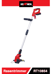 Bedienungsanleitung Grafner RT10854 Rasentrimmer