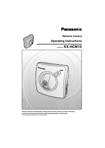 Manual Panasonic KX-HCM10 IP Camera