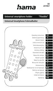 Käyttöohje Hama 00201967 Flexible Puhelinteline