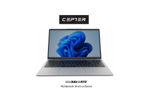 Käyttöohje Cepter CCLOUD215R71T Kannettava tietokone