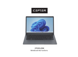 Handleiding Cepter CPIXEL2GM Laptop