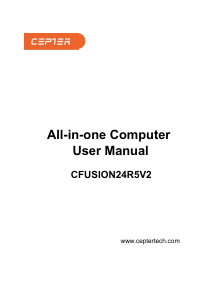 Handleiding Cepter CFUSION24R5V2 Desktop