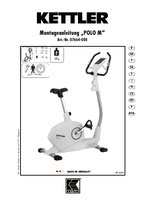 Manual Kettler Polo M Bicicleta estática