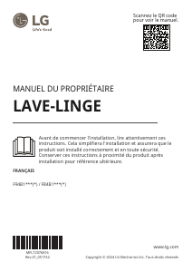 Mode d’emploi LG F84B15MBS Lave-linge