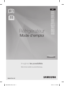 Mode d’emploi Samsung RB34J3515S9 Réfrigérateur combiné