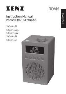 Käyttöohje Senz SROAM16P Radio