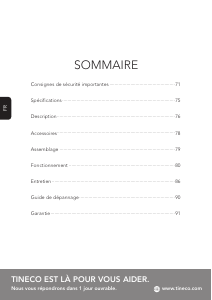 Mode d’emploi Tineco Floor One S5 Extreme Aspirateur
