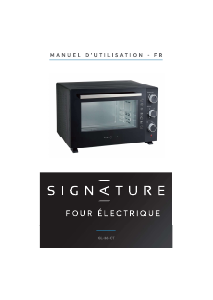 Mode d’emploi Signature GL-36-CT Four