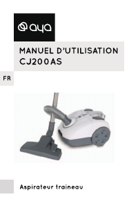 Manual AYA CJ200AS Vacuum Cleaner