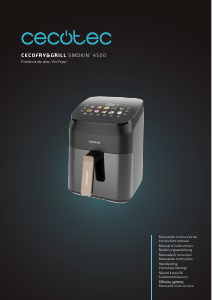 Εγχειρίδιο Cecotec Cecofry&Grill Smokin 4500 Φριτέζα