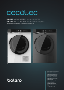 Εγχειρίδιο Cecotec Bolero Dresscode Dry 10500 Inverter Steel Στεγνωτήριο