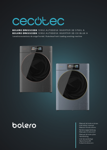 Manuál Cecotec Bolero DressCode 10950 Autodose Inverter 3D Steel A Pračka