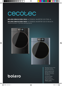 Manual de uso Cecotec Bolero DressCode 9950 Autodose Inverter 3D Steel A Lavadora