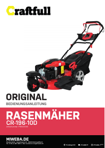 Bedienungsanleitung Craftfull CR-196-10D Rasenmäher